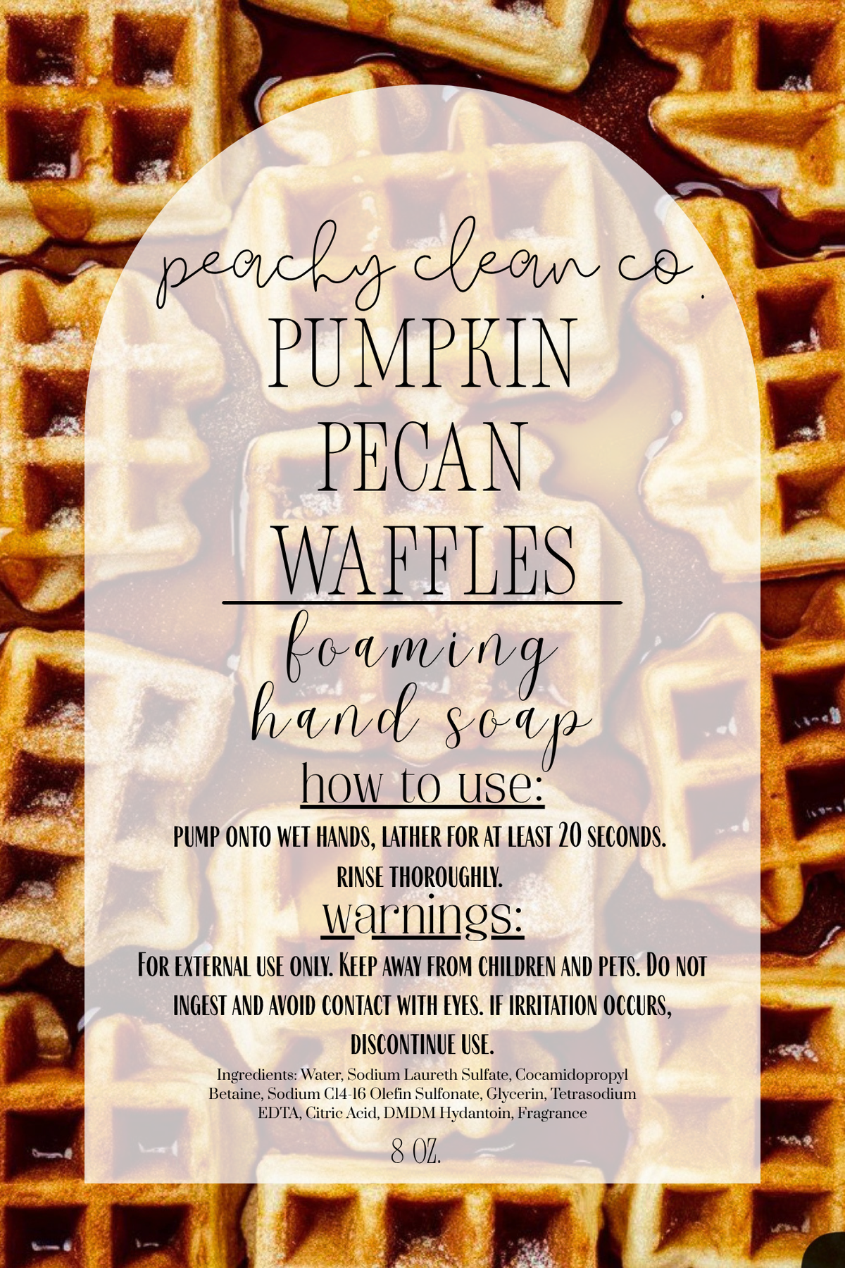 Pumpkin Pecan Waffles