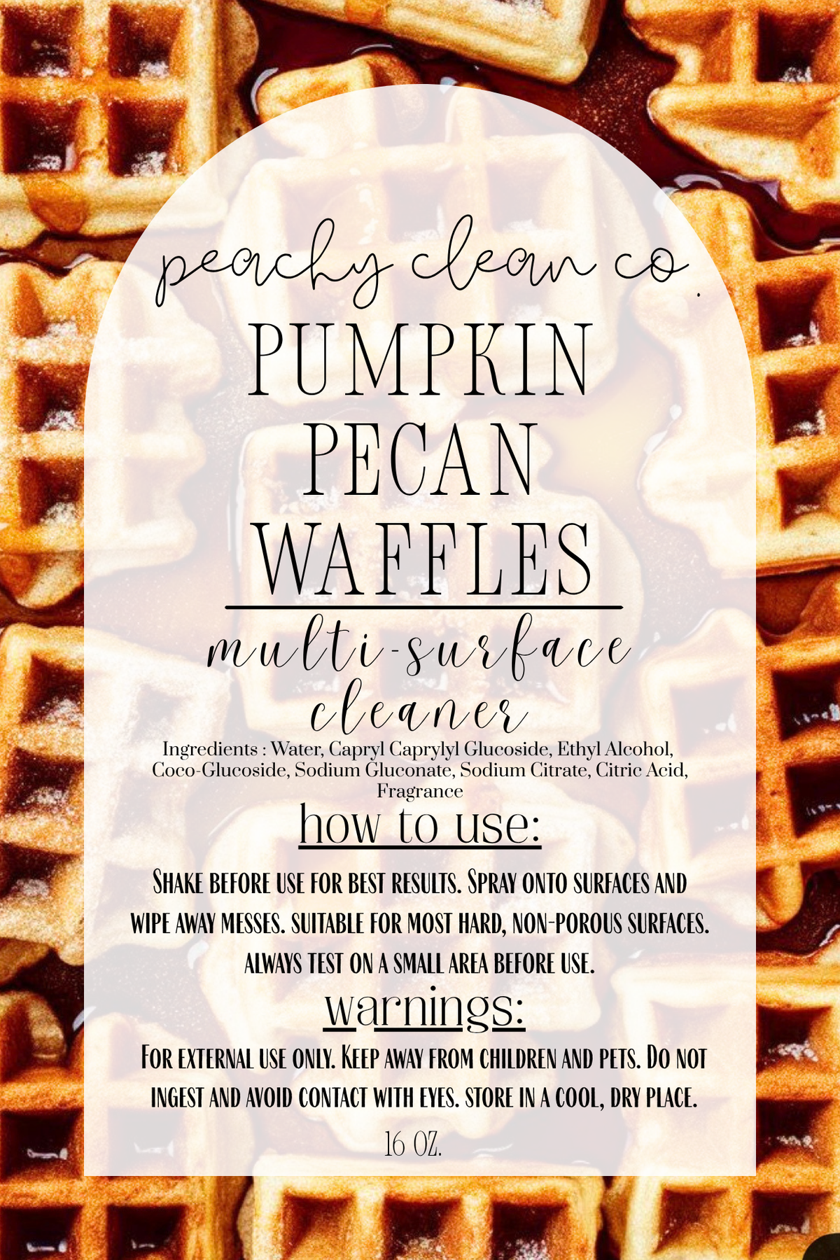 Pumpkin Pecan Waffles
